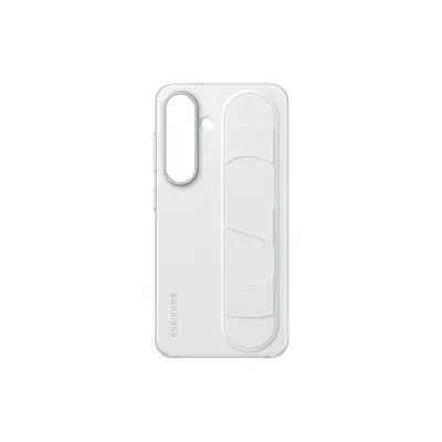 Samsung - Puzdro Standing Grip s pútkom pre Samsung Galaxy S25+, biela