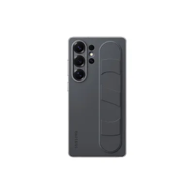 Samsung - Puzdro Standing Grip s pútkom pre Samsung Galaxy S25 Ultra, čierna
