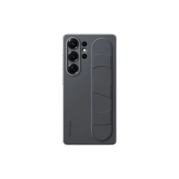 Samsung - Puzdro Standing Grip s pútkom pre Samsung Galaxy S25 Ultra, čierna
