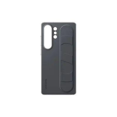 Samsung - Puzdro Standing Grip s pútkom pre Samsung Galaxy S25 Ultra, čierna