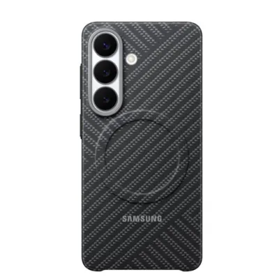Samsung - Puzdro Carbon Magnet pre Samsung Galaxy S26, tmavošedá