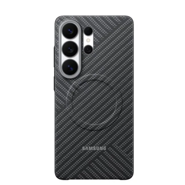Samsung - Puzdro Carbon Magnet pre Samsung Galaxy S26 Ultra, tmavošedá