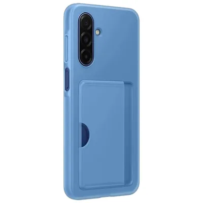 Samsung - Puzdro zadné s otvorom na kartu pre Samsung Galaxy A17 5G, modrá