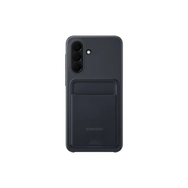 Samsung - Puzdro zadné s otvorom na kartu  pre Samsung Galaxy A37, čierna