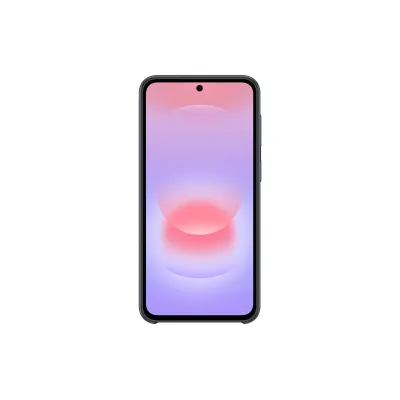 Samsung - Puzdro zadné s otvorom na kartu  pre Samsung Galaxy A37, čierna