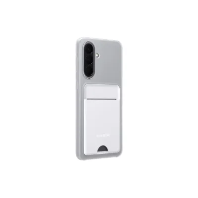 Samsung - Puzdro zadné s otvorom na kartu pre Samsung Galaxy A57, svetlošedá