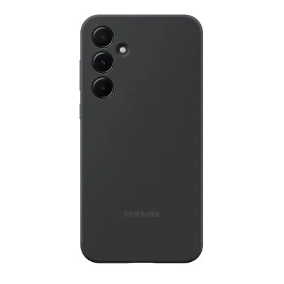 Samsung - poškodené balenie, Puzdro silikónové pre Samsung Galaxy A55, čierna