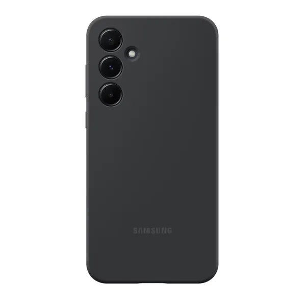 Samsung - poškodené balenie, Puzdro silikónové pre Samsung Galaxy A55, čierna