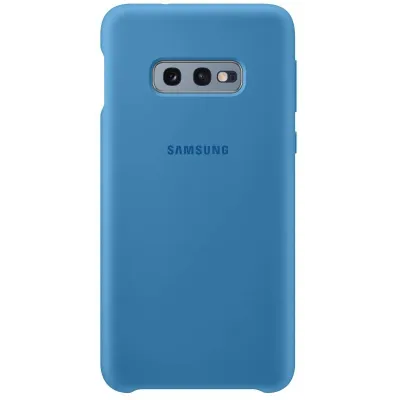 Samsung - Puzdro Silicone Cover pre Samsung Galaxy S10e, modrá