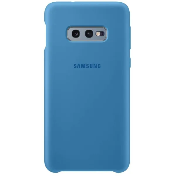 Samsung - Puzdro Silicone Cover pre Samsung Galaxy S10e, modrá
