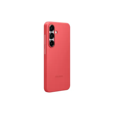 Samsung - Poškodené balenie, Puzdro silikónové pre Samsung Galaxy S25, červená
