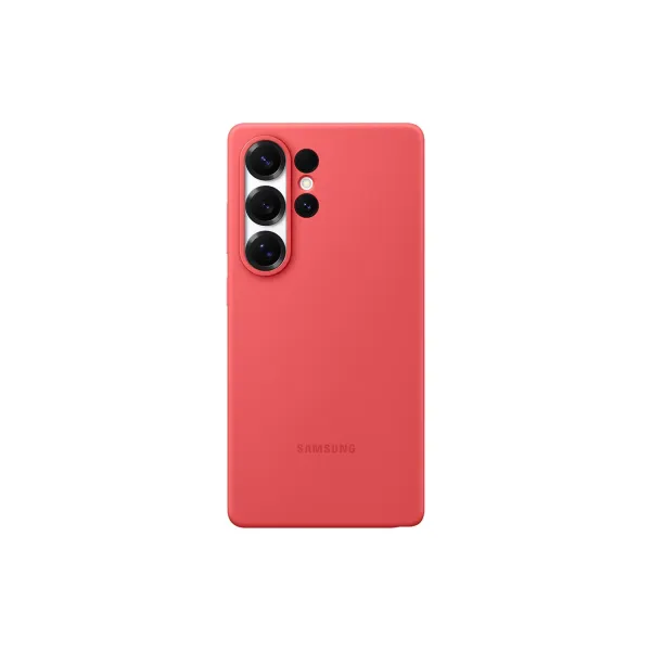 Samsung - Puzdro silikónové pre Samsung Galaxy S25 Ultra, červená