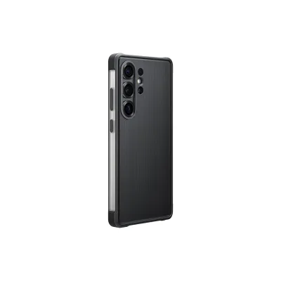 Samsung - Tvrdené puzdro pre Samsung Galaxy S25 Ultra, čierna