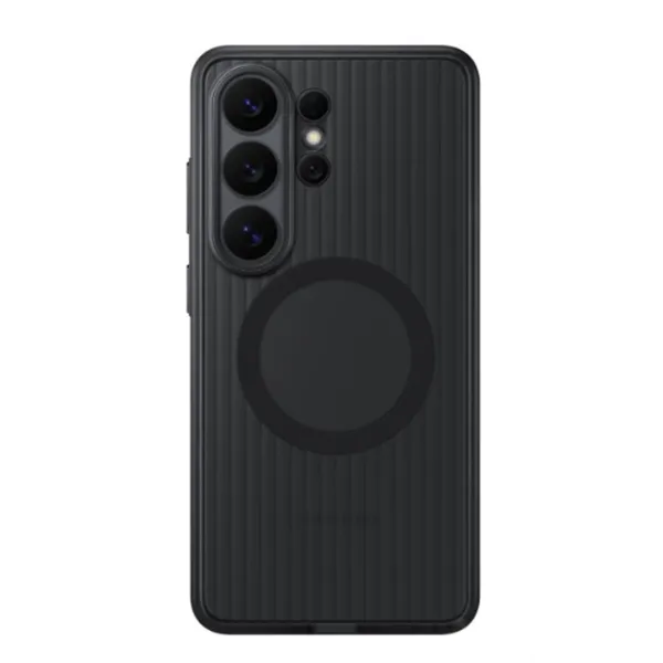 Samsung - Tvrdené puzdro s magnetom pre Samsung Galaxy S26 Ultra, čierna