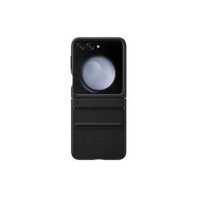 Samsung - Puzdro Flap ECO-Leather pre Samsung Galaxy Z Flip5, čierna