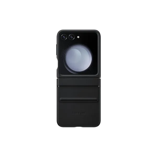 Samsung - Puzdro Flap ECO-Leather pre Samsung Galaxy Z Flip5, čierna