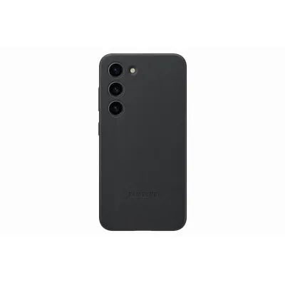 Samsung - Puzdro kožené pre Samsung Galaxy S23+, čierna
