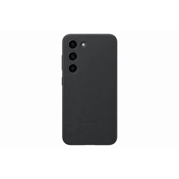 Samsung - Puzdro kožené pre Samsung Galaxy S23+, čierna