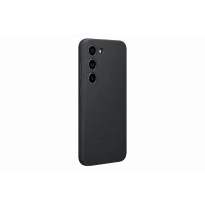 Samsung - Puzdro kožené pre Samsung Galaxy S23+, čierna
