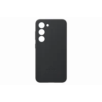 Samsung - Puzdro kožené pre Samsung Galaxy S23+, čierna