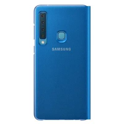 Samsung - Puzdro knižkové pre Samsung Galaxy A9, modrá