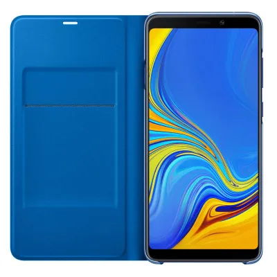 Samsung - Puzdro knižkové pre Samsung Galaxy A9, modrá