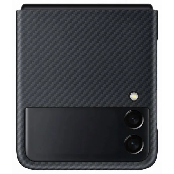 Samsung - Puzdro aramidové pre Samsung Galaxy Z Flip3, čierne