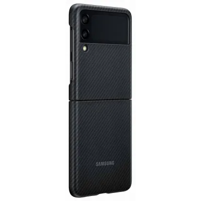 Samsung - Puzdro aramidové pre Samsung Galaxy Z Flip3, čierne