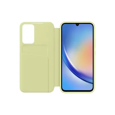 Samsung - Puzdro knižkové Smart View pre Samsung Galaxy A34, lime