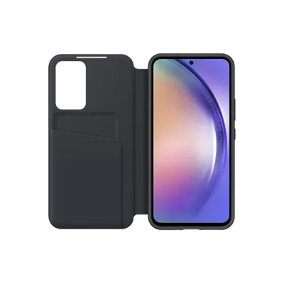 Samsung - Puzdro knižkové Smart View pre Samsung Galaxy A54, čierna