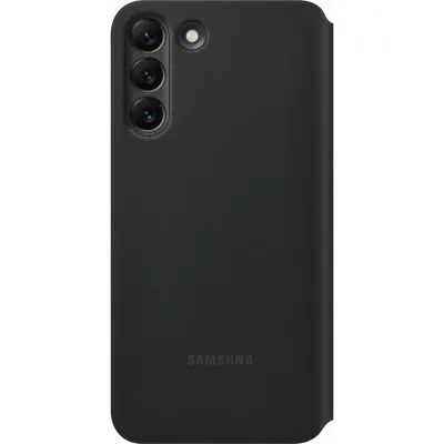 Samsung - Puzdro knižkové Clear View pre Samsung Galaxy S22+, čierna