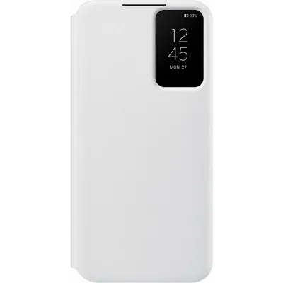 Samsung - poškodené balenie, Puzdro knižkové Clear View pre Samsung Galaxy S22+, biela