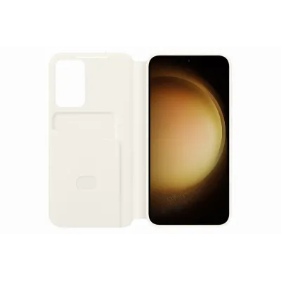 Samsung - Puzdro knižkové Smart View pre Samsung Galaxy S23+, cream