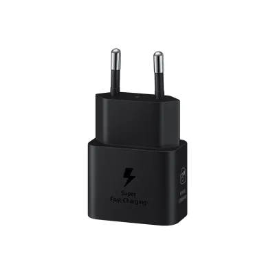 Samsung - Cestovný adaptér s rýchlonabíjaním EP-T2510, USB-C, 25 W, čierna