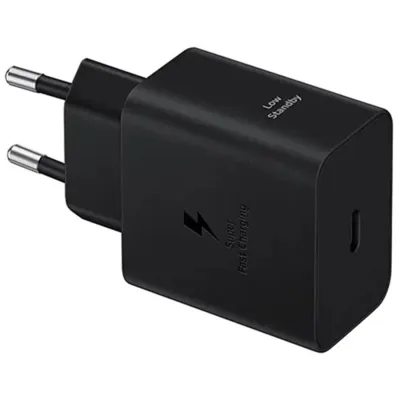 Samsung - Cestovný adaptér s rýchlonabíjaním EP-T4511, USB-C, 45 W, čierna
