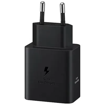 Samsung - Cestovný adaptér s rýchlonabíjaním EP-T4511, USB-C, 45 W, čierna