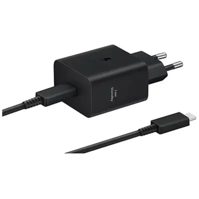 Samsung - Cestovný adaptér s rýchlonabíjaním EP-T4511, USB-C, 45 W, čierna