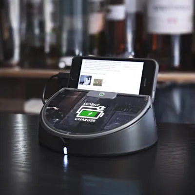FixCharge - Barista Pro nabíjacia stanica MFI, USB-C, Micro-USB, USB-A