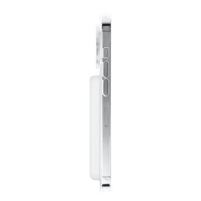 PURO - Bezdrôtová PowerBank Slim Power Mag 4000 mAh, MagSafe, USB-C, biela