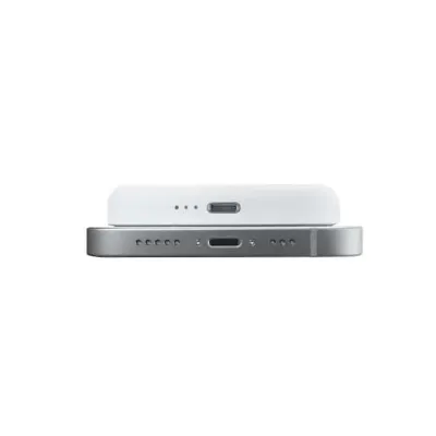 PURO - Bezdrôtová PowerBank Slim Power Mag 4000 mAh, MagSafe, USB-C, biela