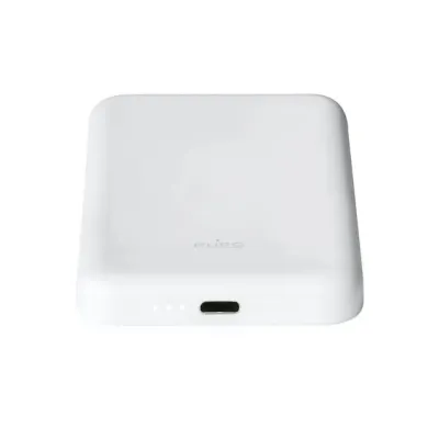 PURO - Bezdrôtová PowerBank Slim Power Mag 4000 mAh, MagSafe, USB-C, biela