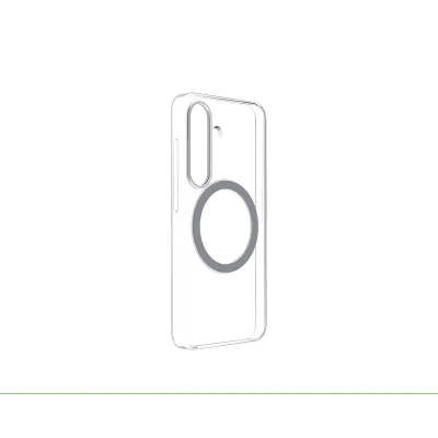 Samsung - Poškodené balenie, Puzdro Clear Magnet pre Samsung Galaxy S25, transparentná