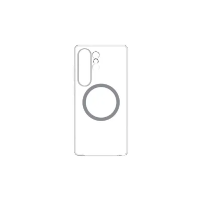 Samsung - Poškodené balenie, Puzdro Clear Magnet pre Samsung Galaxy S25 Ultra, transparentná