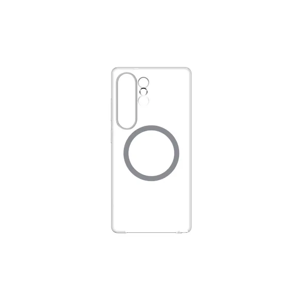 Samsung - Poškodené balenie, Puzdro Clear Magnet pre Samsung Galaxy S25 Ultra, transparentná