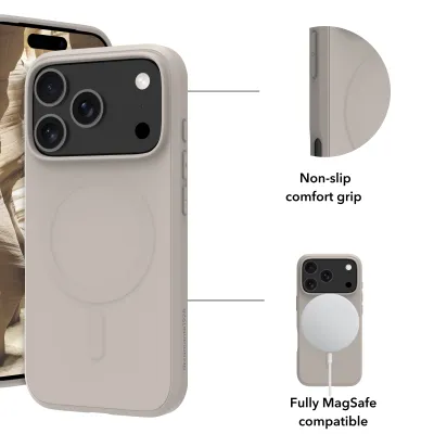 dbramante1928 - Puzdro Greenland Pro s MagSafe pre iPhone 17 Pro, sandstone