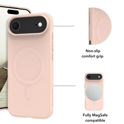 dbramante1928 - Puzdro Greenland Pro s MagSafe pre iPhone 17 Air, pink sand