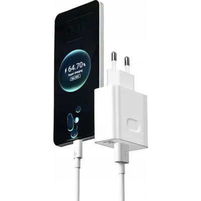 Honor - Cestovný adaptér USB-A, 66 W SuperCharge, biela