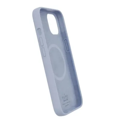 PURO - Puzdro ICON MAG s MagSafe pre iPhone 14/13, svetlá modrá