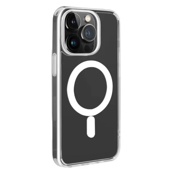 PURO - Puzdro Lite Mag s MagSafe pre iPhone 14 Pro, transparentná