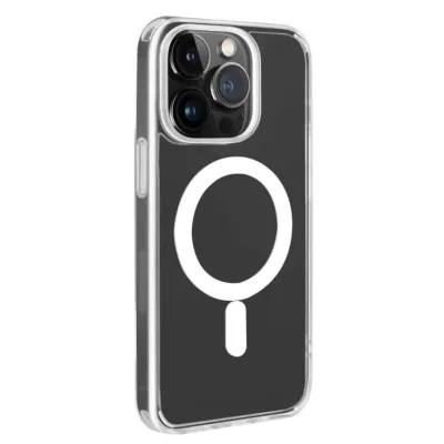 PURO - Puzdro Lite Mag s MagSafe pre iPhone 14 Pro Max, transparentná